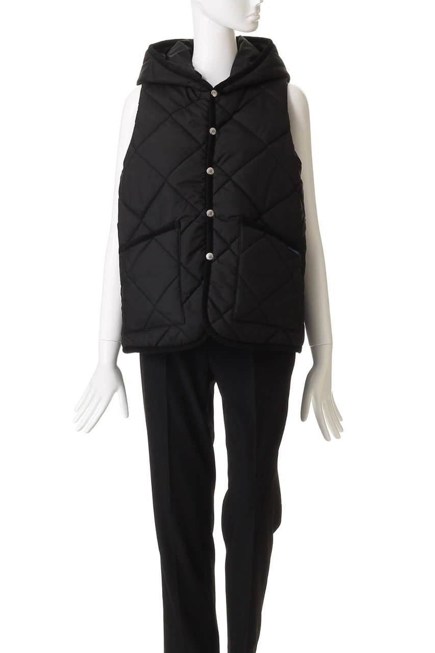 LAVENHAM(ラベンハム)｜BIG QUILT BARTON ベスト/ムーンビームシルバー