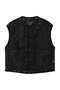 BLACK EDITION LACE CROPPED COCOON THORNHAM ラベンハム/LAVENHAM ブラック