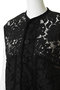BLACK EDITION LACE CROPPED COCOON THORNHAM ラベンハム/LAVENHAM