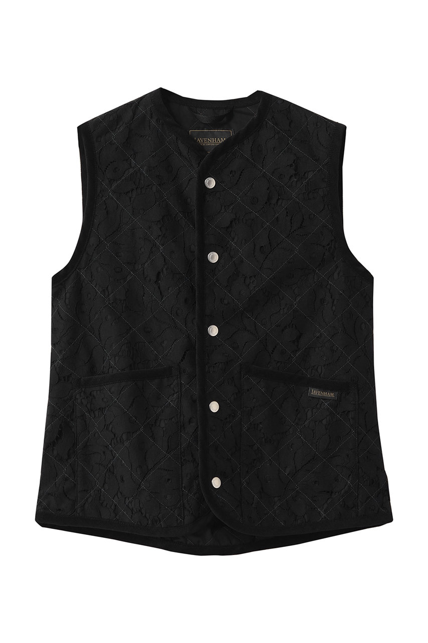 ラベンハム/LAVENHAMのBLACK EDITION LACE COCOON THORNHAM(ブラック/LV13124)