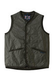 【MEN】<CLASSICS>UNWADDED THORNHAM キルティングジレ(中綿なし)