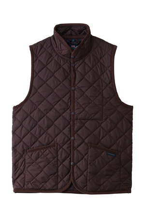 ラベンハム/LAVENHAMの【MEN】<CLASSICS>MICKFIELD スタンドカラーキルティングジレ(110800/110806)