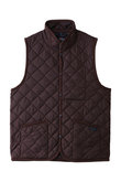 【MEN】<CLASSICS>MICKFIELD スタンドカラーキルティングジレ