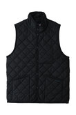 【MEN】<CLASSICS>MICKFIELD スタンドカラーキルティングジレ