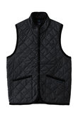 【MEN】<CLASSICS>LIGHTWEIGHT MICKFIELD　スタンドカラーキルティングジレ