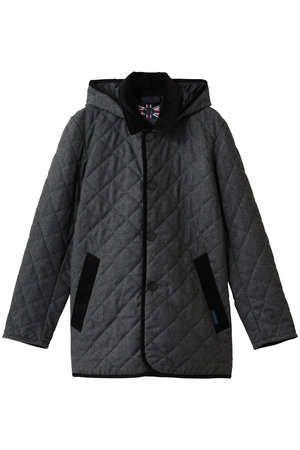 ラベンハム/LAVENHAMの【MEN】<CLASSICS>WOOL DENSTON フード付き キルティングジャケット(110800/110802)