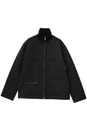 ラベンハム/LAVENHAMの【MEN】<BLACK EDITION> ハイネックリブ キルティングジャケット(110800/110802)