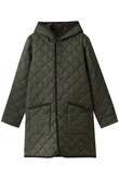 <CLASSICS>BRUNDON フード付き キルティングコート