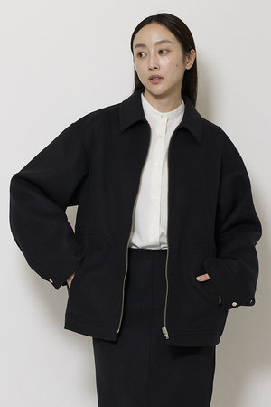 ミラ ショーン バイ チカ キサダ/mila schon by chika kisadaのリバーシブル ウール ジップコート(110900/110902)