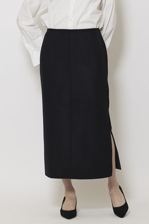 ミラ ショーン バイ チカ キサダ/mila schon by chika kisadaのリバーシブル ウール サイドZIPスカート(110700/110703)