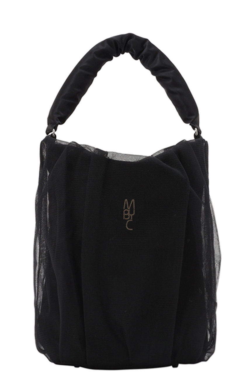 チュールレイヤード ロゴバック