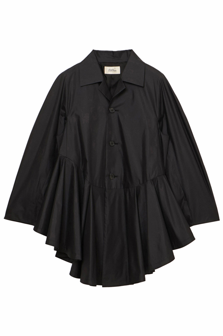 ミラ ショーン バイ チカ キサダ/mila schon by chika kisadaのタイプライター2WAYドレスコート(ブラック/50651101202)