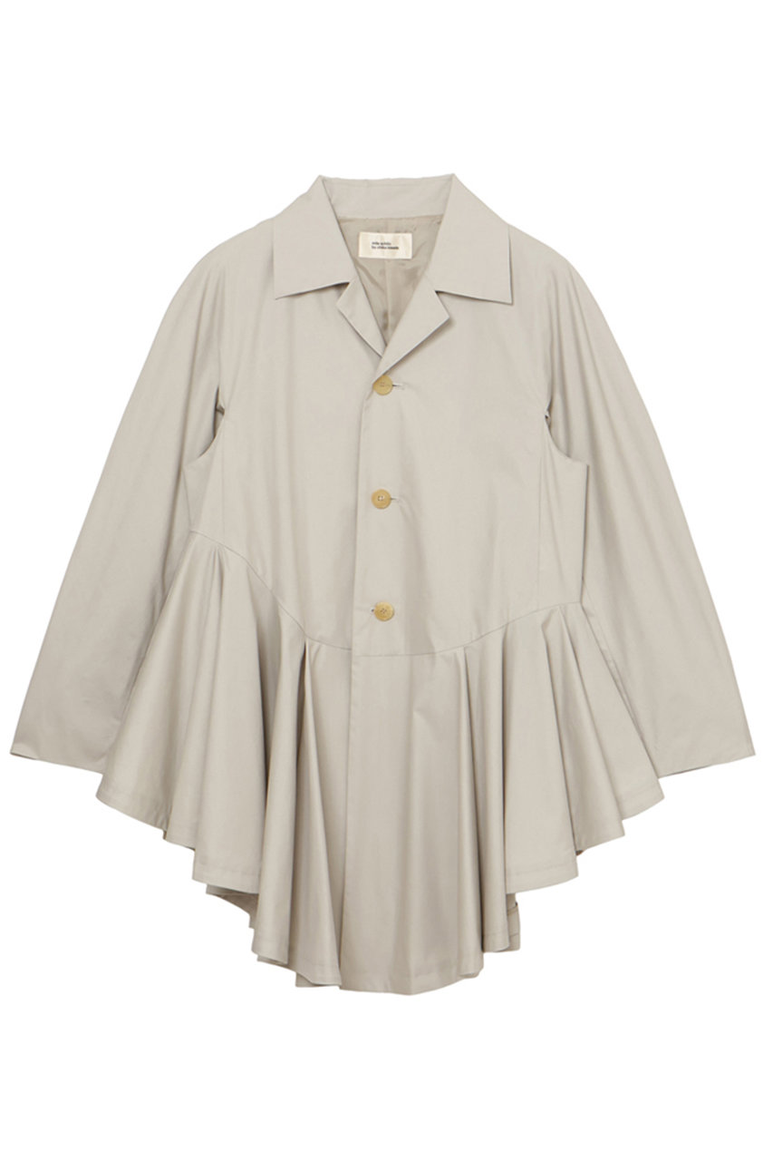 ミラ ショーン バイ チカ キサダ/mila schon by chika kisadaのタイプライター2WAYドレスコート(ベージュ/50651101202)