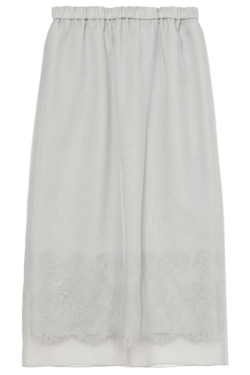 オーガンジーレイヤードレーススカート