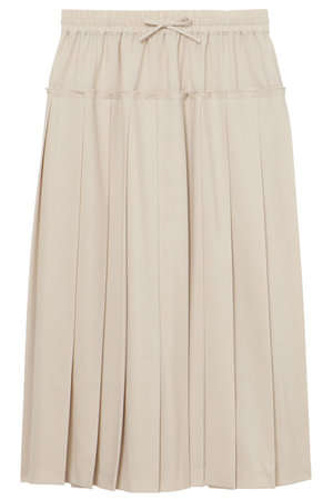 ミラ ショーン バイ チカ キサダ/mila schon by chika kisadaのウールライク プリーツスカート(110700/110703)