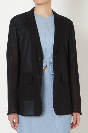 ミラ ショーン バイ チカ キサダ/mila schon by chika kisadaのシアーバックシャンジャケット(110800/110801)