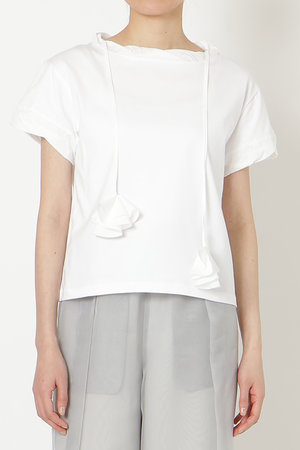 ミラ ショーン バイ チカ キサダ/mila schon by chika kisadaのツイストフルールカット プルオーバー(110100/110102)