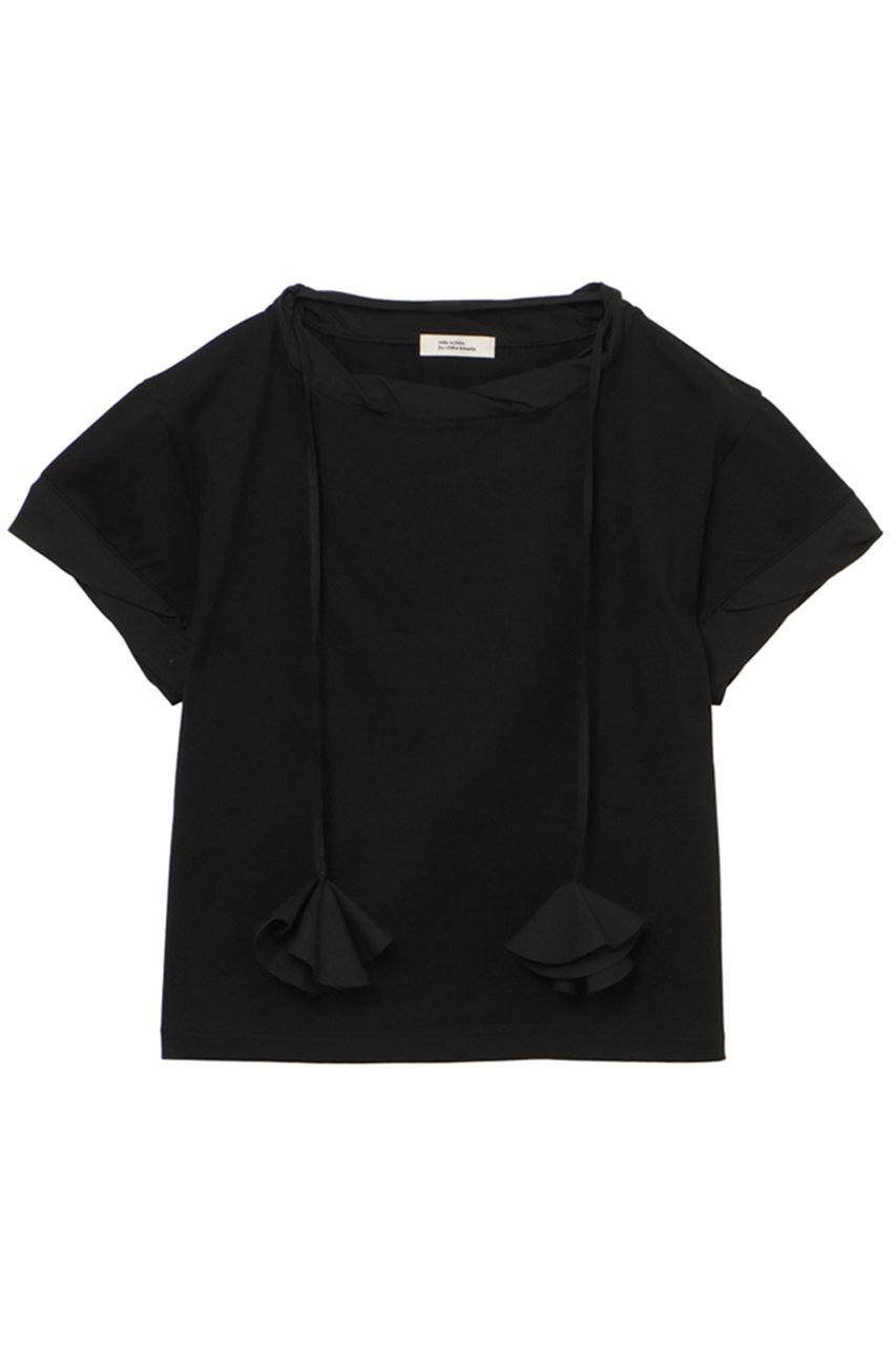 ミラ ショーン バイ チカ キサダ/mila schon by chika kisadaのツイストフルールカット プルオーバー(ブラック/50653401082)