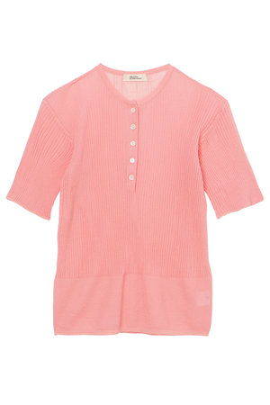 ミラ ショーン バイ チカ キサダ/mila schon by chika kisadaのシアーリブヘンリーネックニット(110300/110301)