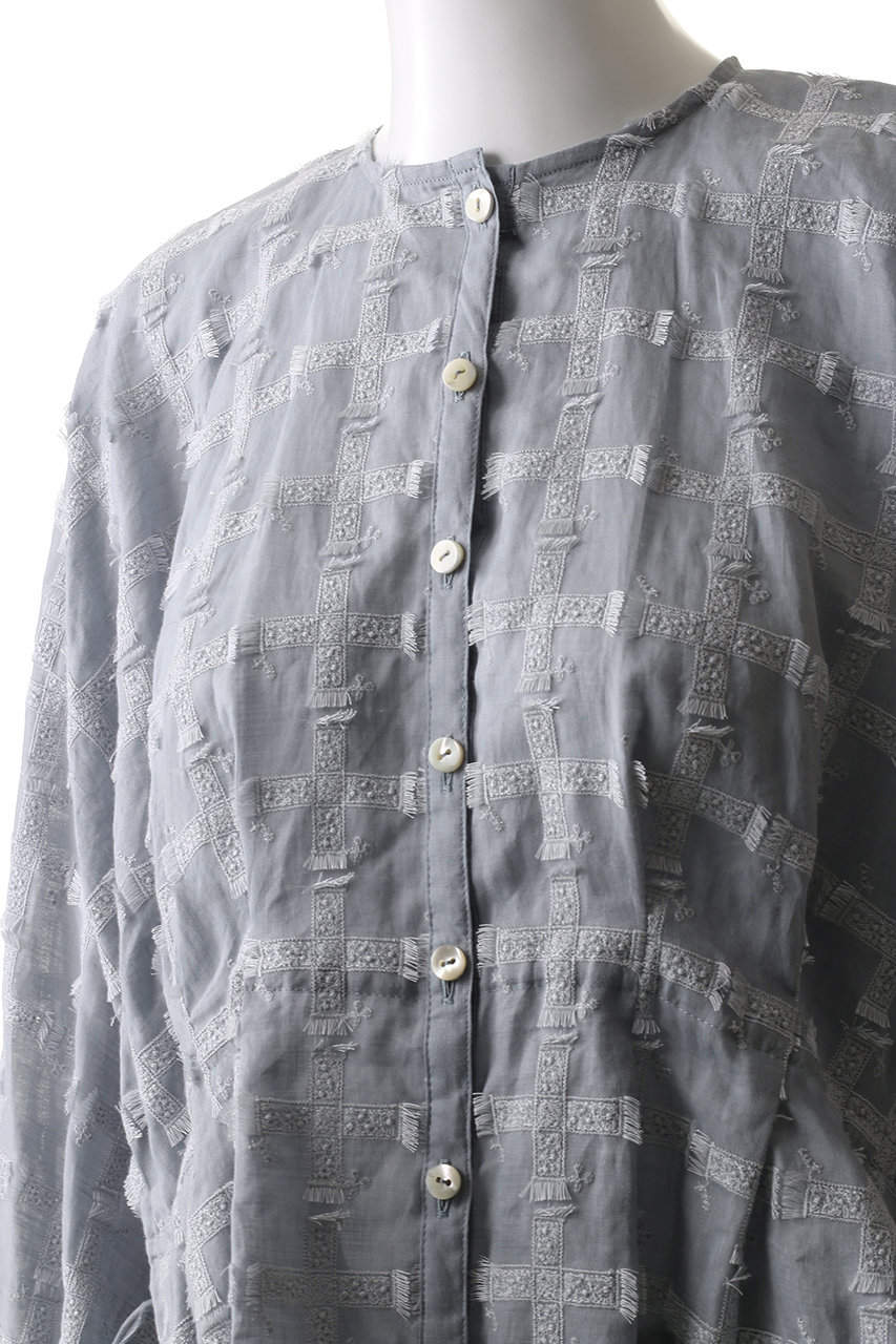 kijinokanosei キジノカノウセイtuck blouse kijinokanosei キジノカノウセイ tuck blouse-fluffy-(25SS