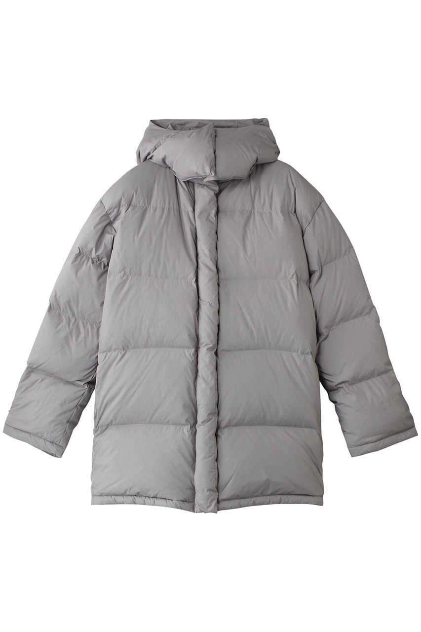 セアン/SCEARNのPUFFR TAFTA HALF Hood Puffer Jacket/ダウンジャケット(Gray/CMCZCW0006)