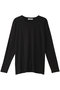 COTTON JERSEY Long Sleeve T-Shirt/Tシャツ セアン/SCEARN Black