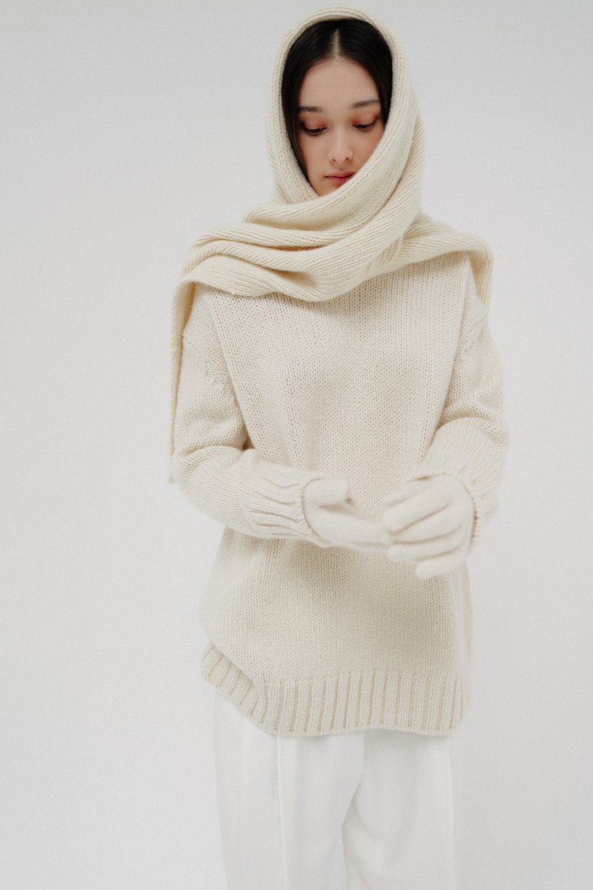 SCEARN(セアン)|LOW GAUGE CASHMERE KNIT Round Neck Cashmere SCEARN(セアン)|LOW GAUGE CASHMERE KNIT Round Neck Cashmere