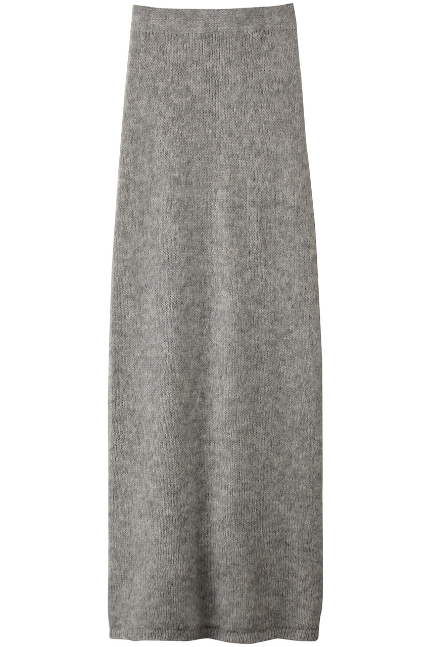 セアン/SCEARNのMELANGE KNIT Maxi Knit Skirt/スカート(Gray/SKCZCW0012)