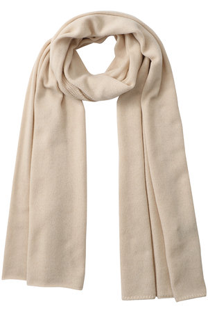 MIDDLE GAUGE CASHMERE KNIT Muffler/マフラー