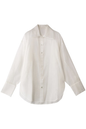 セアン/SCEARNのSILK SATIN ORGANDIE ブラウス(110400/110403)