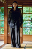 SILK SATIN ORGANDIE ブラウス