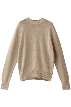 セアン/SCEARNのGIMA COTTON SILK WASHI ニット(110300/110301)