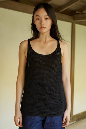 セアン/SCEARNのCOTTON CODE HAND KNIT ニット(110300/110301)