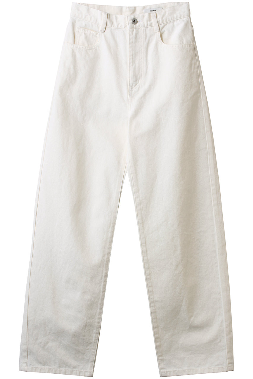 SCEARN DENIM デニムパンツ (WHITE, 38) セアン ELLE SHOP SCEARN DENIM デニムパンツ (WHITE, 38) セアン ELLE SHOP