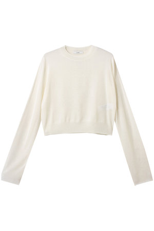 セアン/SCEARNのSILK ORGANDIE ニット(110300/110301)