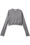 SILK ORGANDIE ニット セアン/SCEARN GRAY