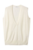 SILK ORGANDIE ディープVベックベスト