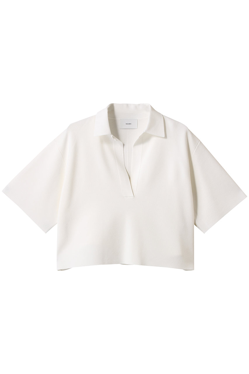 SCEARN MAT SYNTHETIC ニット (ECRU, 38) セアン ELLE SHOP SCEARN MAT SYNTHETIC ニット (ECRU, 38) セアン ELLE SHOP