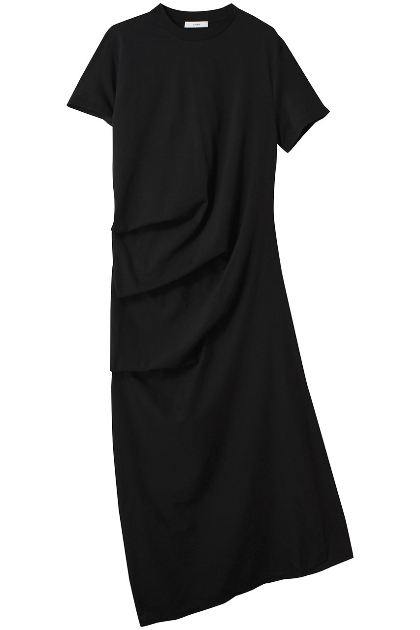 SCEARN CURVY JERSEY ワンピース (BLACK, 38) セアン ELLE SHOP SCEARN CURVY JERSEY ワンピース (BLACK, 38) セアン ELLE SHOP