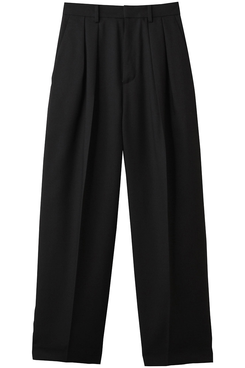 SCEARN TEXTURED TWILL パンツ (BLACK, 38) セアン ELLE SHOP SCEARN TEXTURED TWILL パンツ (BLACK, 38) セアン ELLE SHOP