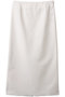 CRAPE JERSEY スカート セアン/SCEARN WHITE