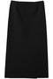 CRAPE JERSEY スカート セアン/SCEARN BLACK