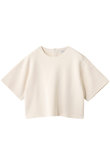 LUSTROUS YARN KNIT ハーフスリーブニット