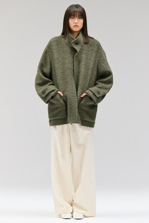 セアン/SCEARNのLOOP JERSEY コート(110900/110903)