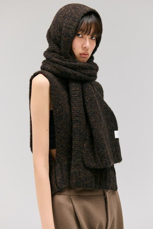 セアン/SCEARNのHAIRY BABY ALPACA ニット(110300/110301)