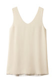 SILK CRAPE タンクトップ