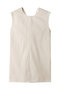 SILK COTTON CLOTH ノースリーブブラウス セアン/SCEARN Ecru