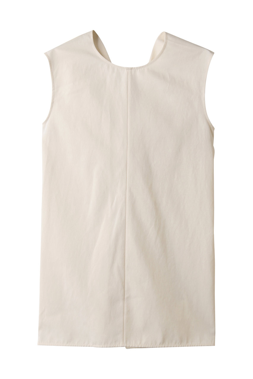 SILK COTTON CLOTH ノースリーブブラウス