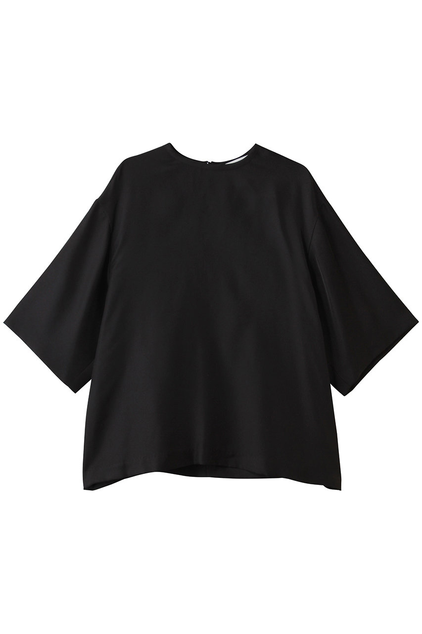 SCEARN 22MM SILK TWILL ブラウス (Black, 38) セアン ELLE SHOP SCEARN 22MM SILK TWILL ブラウス (Black, 38) セアン ELLE SHOP