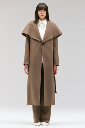 セアン/SCEARNのWOOLSPIBER DOUBLE FACE コート(110900/110903)